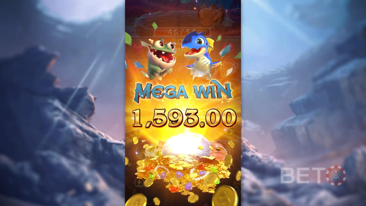 Vyhrajte 2 500x Vašu stávku v online automate Dragon Hatch 2!