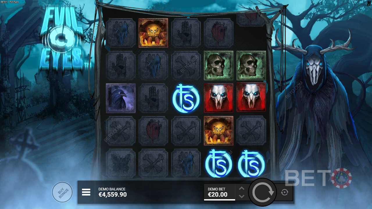 Evil Eyes Recenzia od BETO Slots
