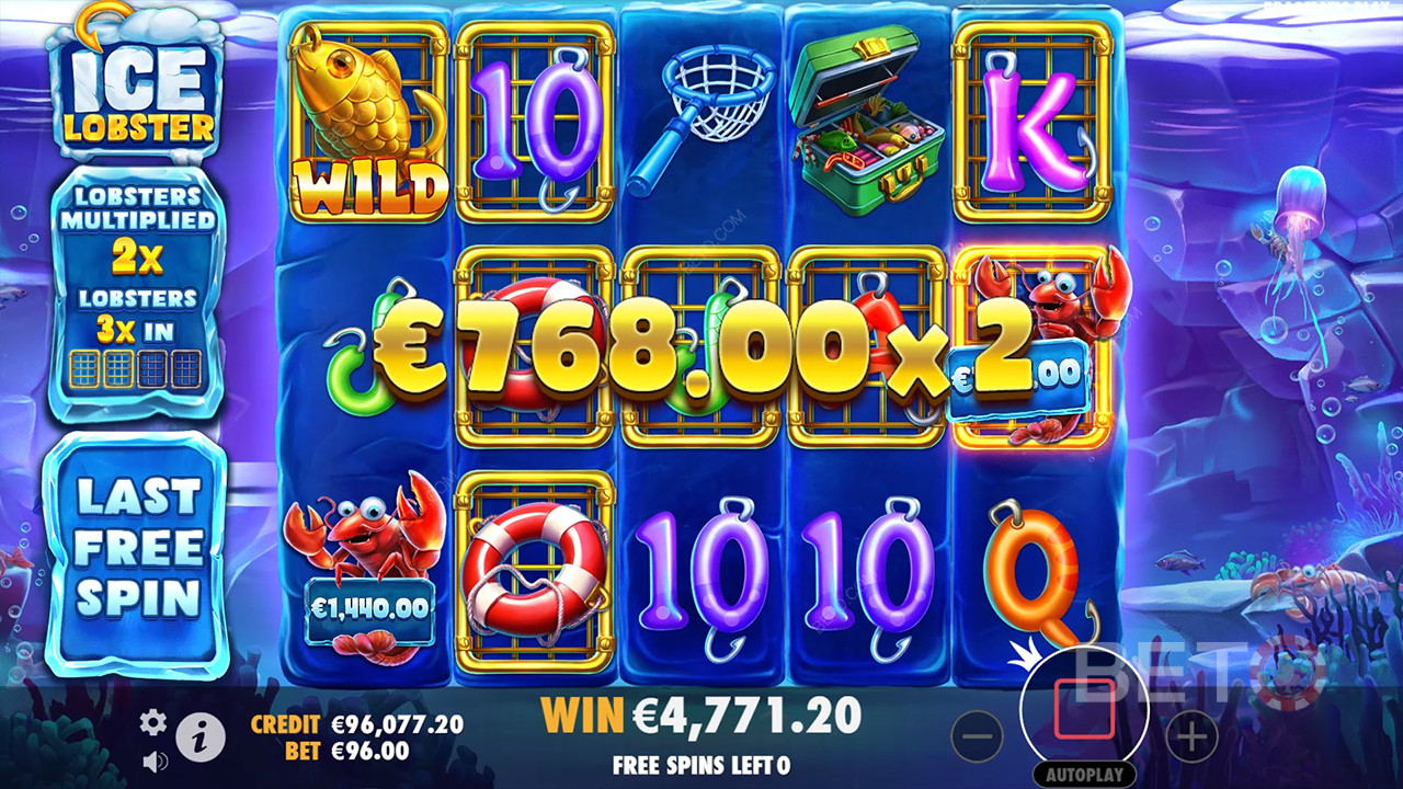 Ice Lobster Recenzia od BETO Slots