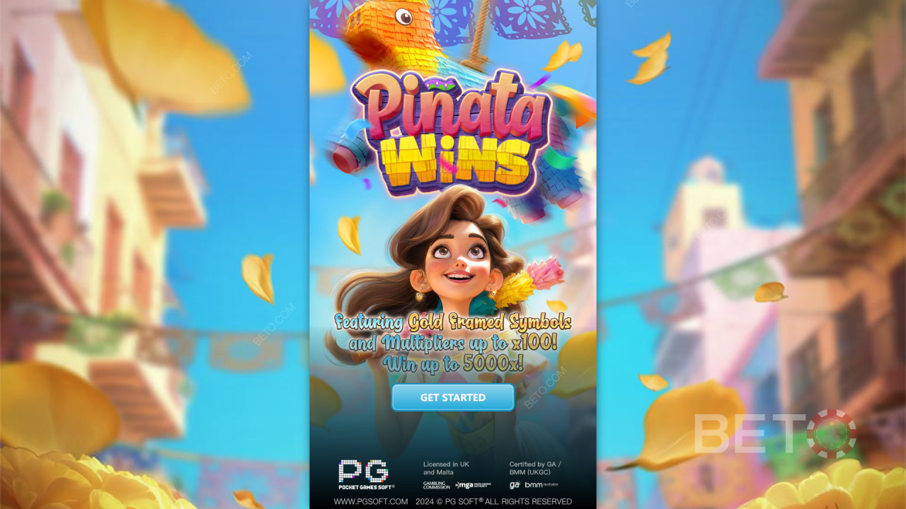 Vyhrajte 5 000x Vašu stávku v automate Pinata Wins Online!