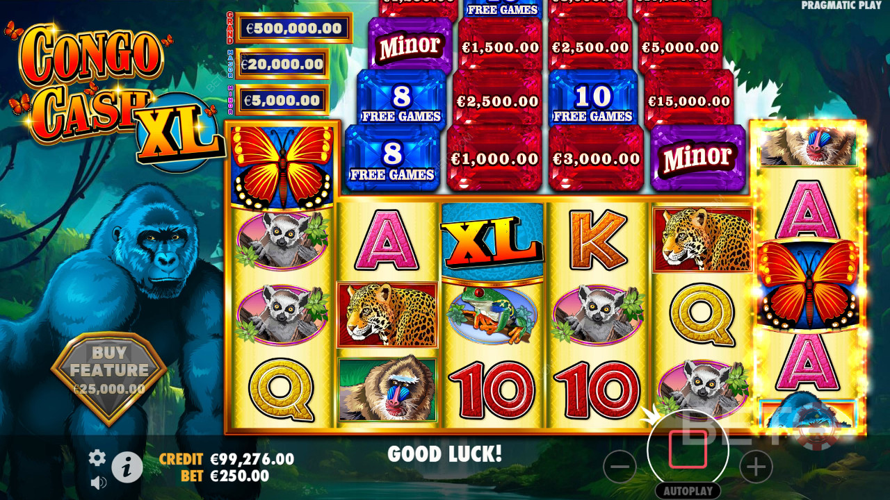 Congo Cash XL Recenzia od BETO Slots