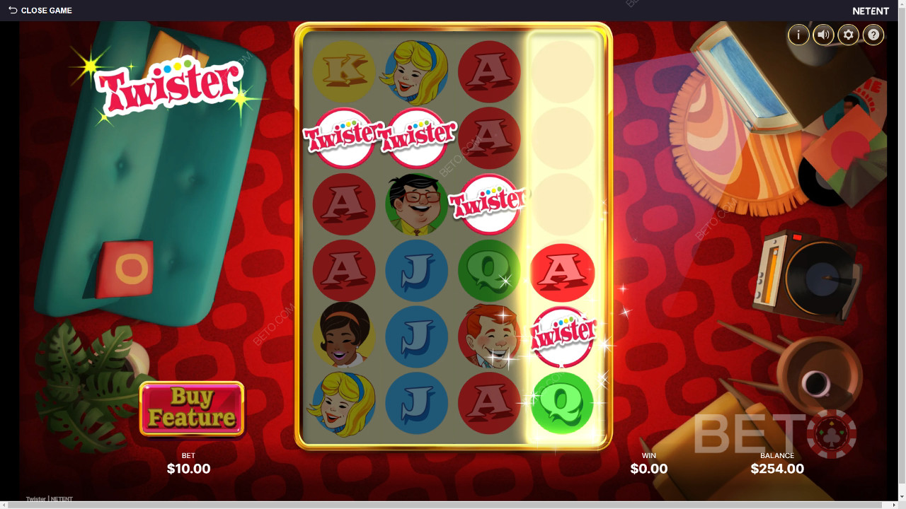 Twister (NetEnt) Hrať Zadarmo
