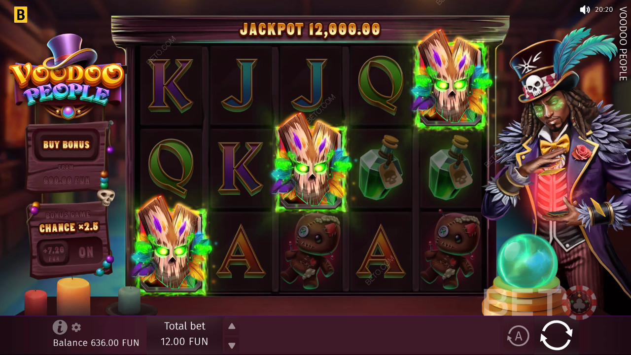 Voodoo People Recenzia od BETO Slots