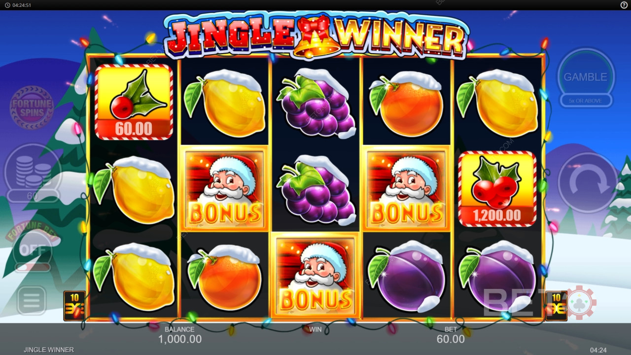 Jingle Winner Recenzia od BETO Slots