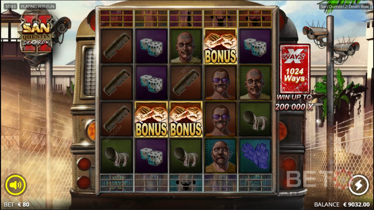 San Quentin 2 Recenzia od BETO Slots