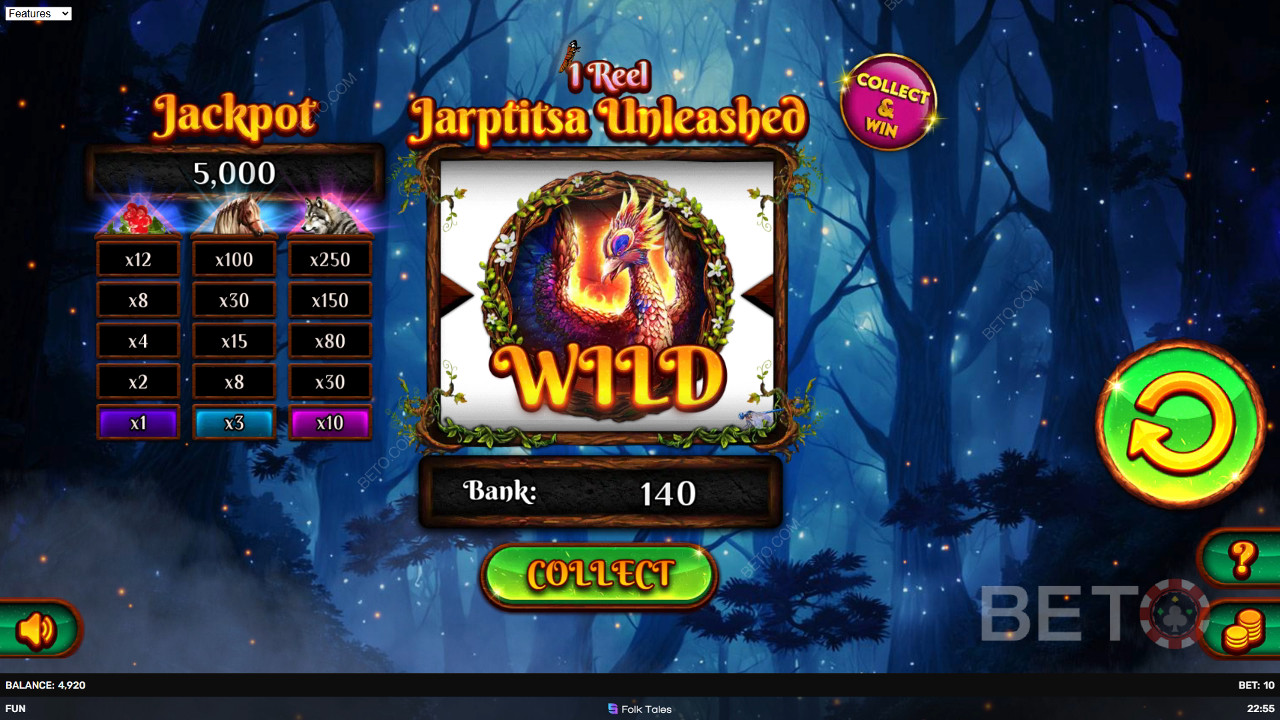 1 Reel Jarptitsa Unleashed Hrať Zadarmo