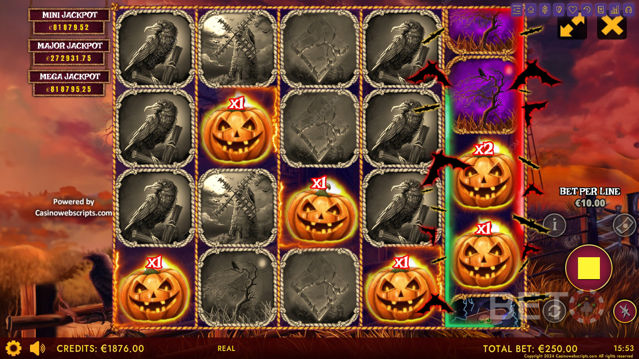 Haunted Haystacks - Spooky Hold and Win Hrať Zadarmo