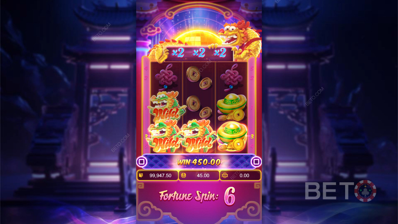 Vyhrajte 2 500-násobok svojej stávky v automate Fortune Dragon!