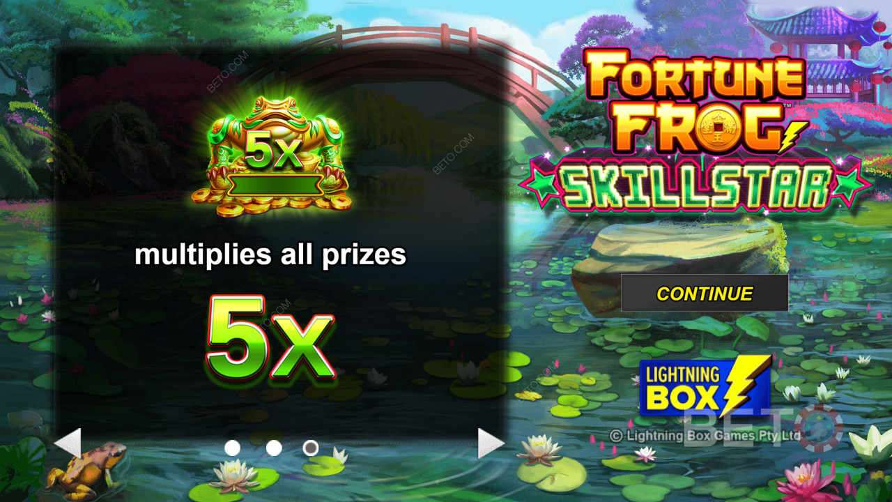Odmeňovanie multiplikátorov v hre s vysokou volatilitou Fortune Frog Skillstar