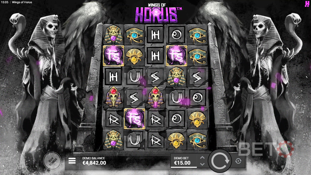 Wings of Horus Recenzia od BETO Slots