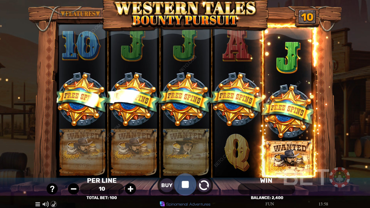 Western Tales - Bounty Pursuit Review by BETO Slots