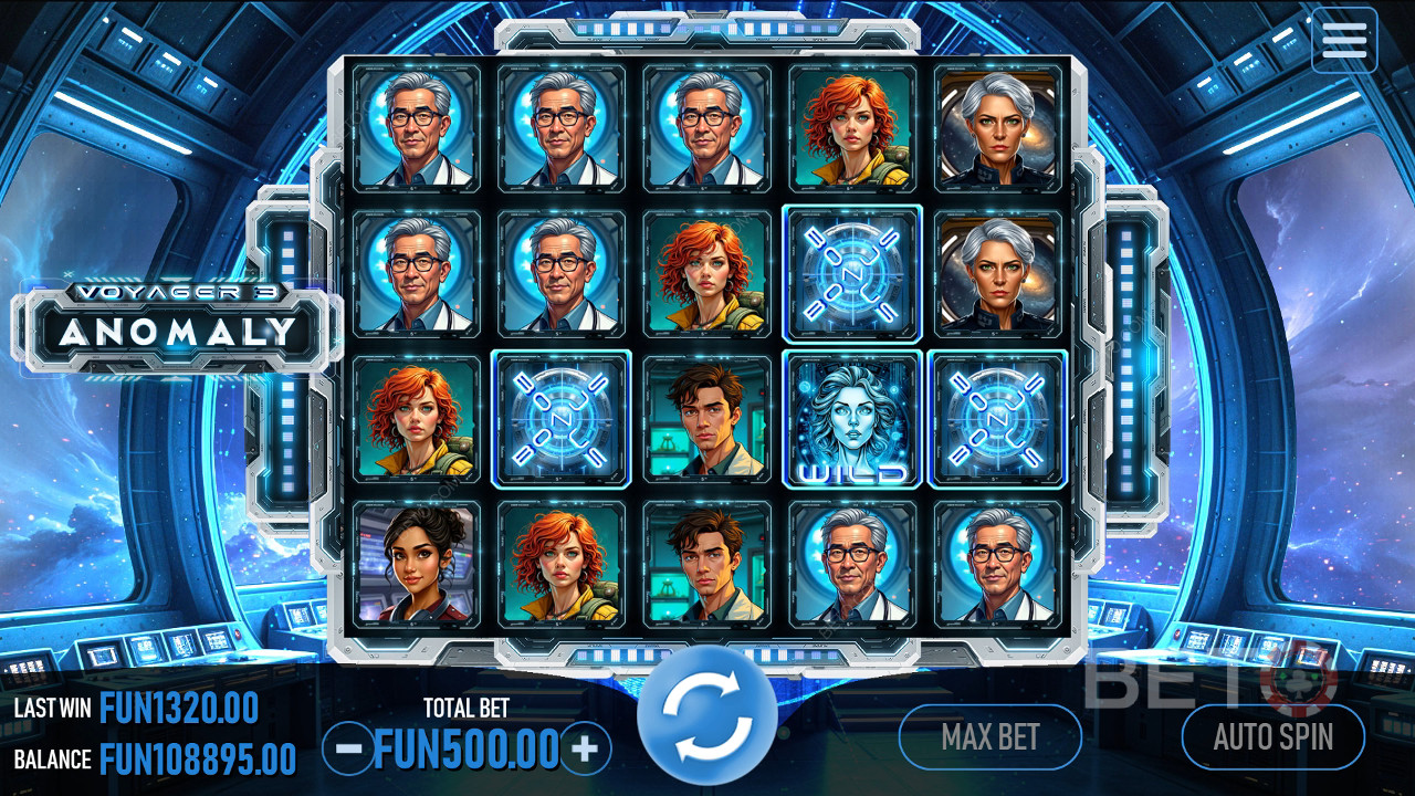 Voyager 3 Anomálie Recenzia od BETO Slots