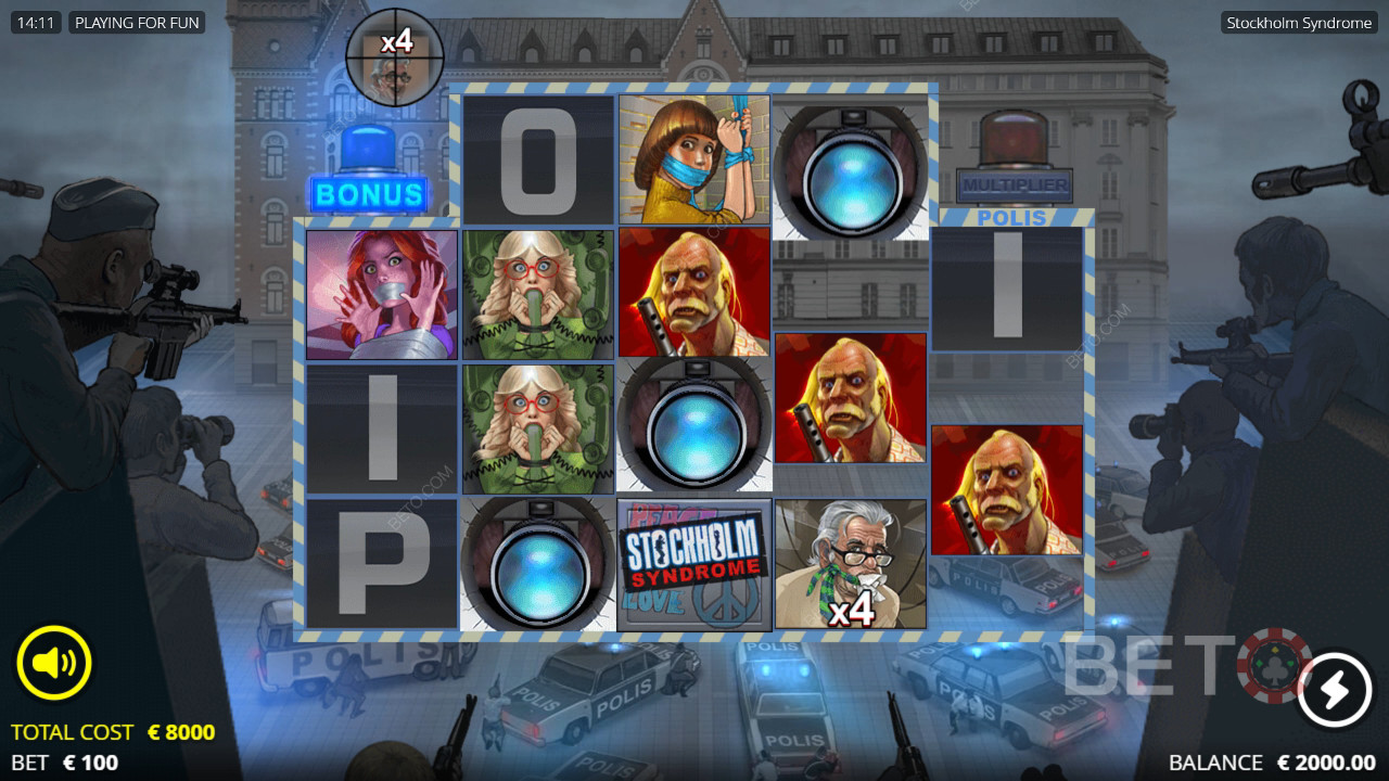 Štokholmský syndróm Recenzia od BETO Slots