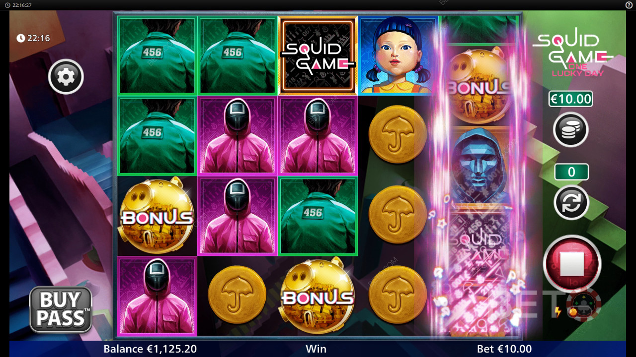 Squid Game - One Lucky Day Review by BETO Slots