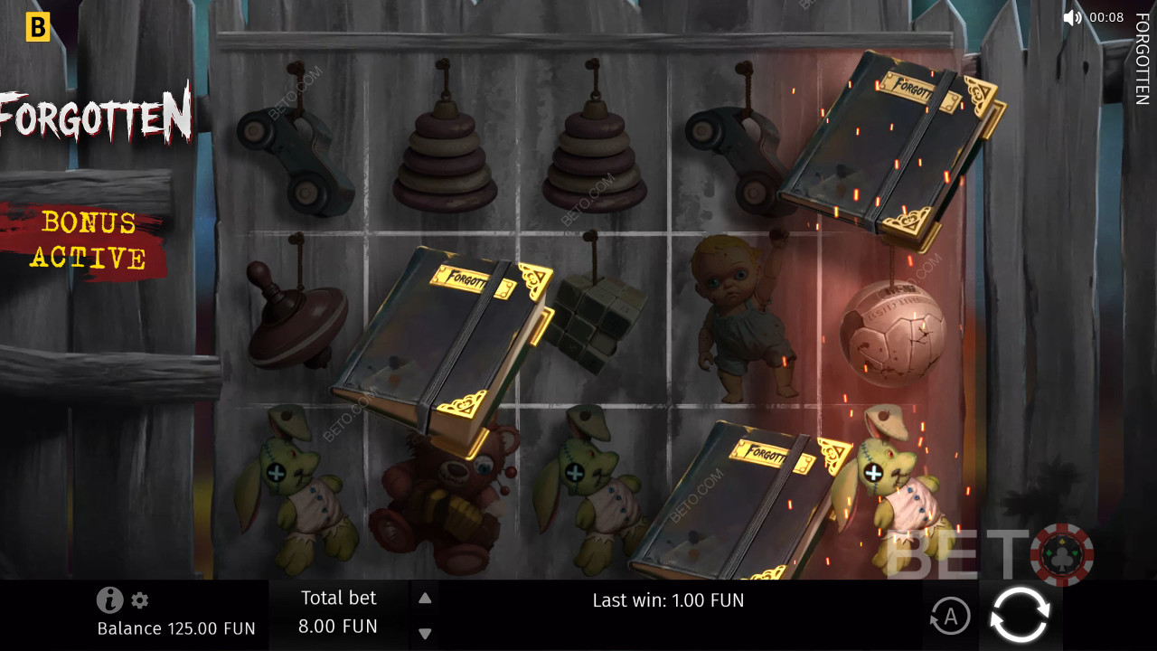 Zabudnuté Recenzia od BETO Slots