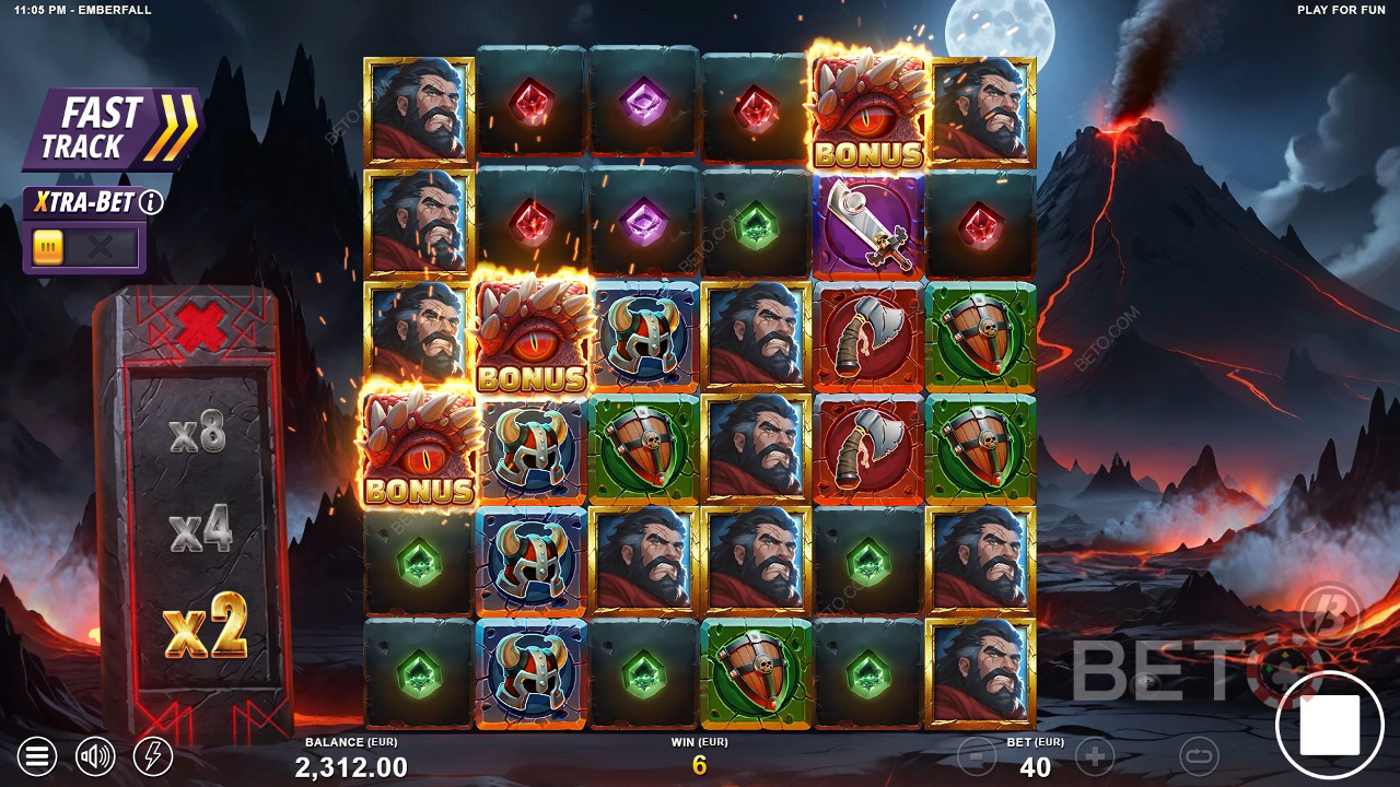 Emberfall Recenzia od BETO Slots