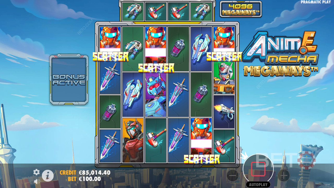 Anime Mecha Megaways Recenzia od BETO Slots