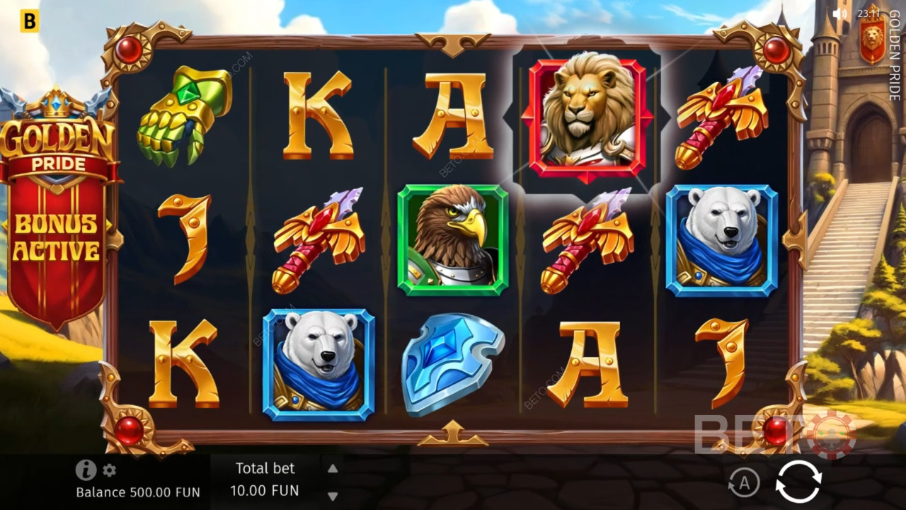 Golden Pride Recenzia od BETO Slots
