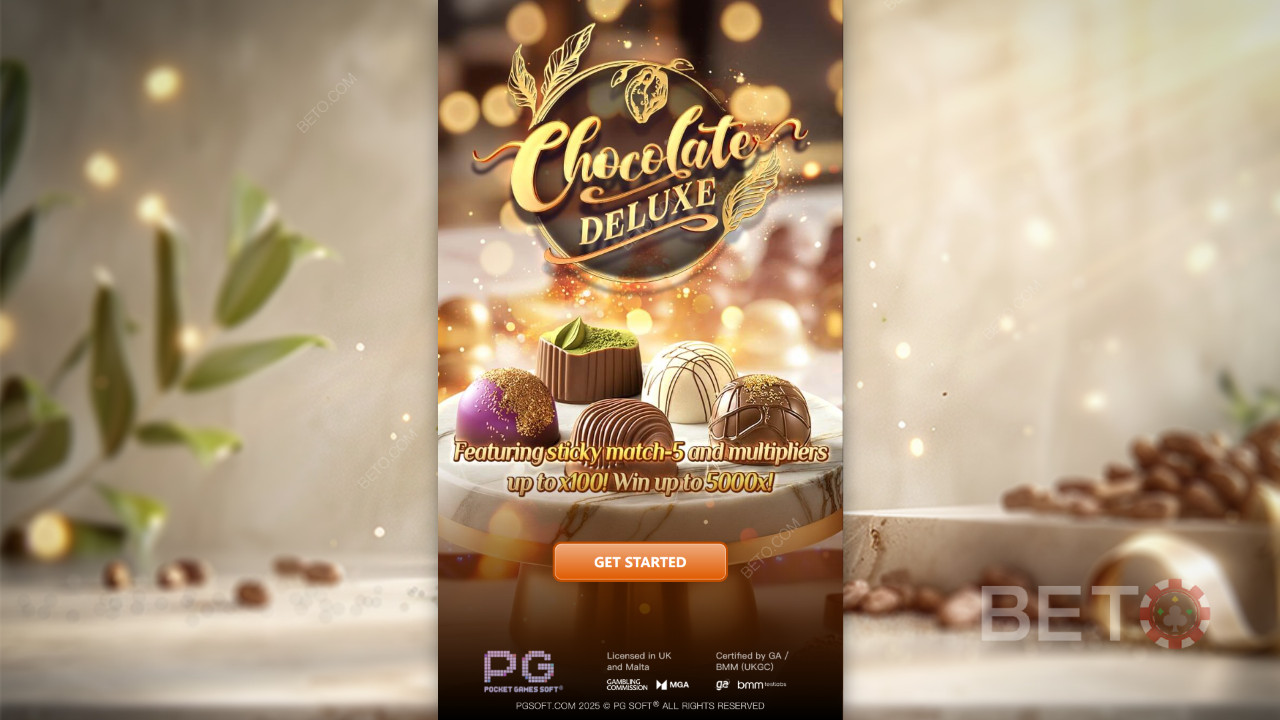 Vyhrajte 5 000x Vašu stávku vo video automate Chocolate Deluxe!