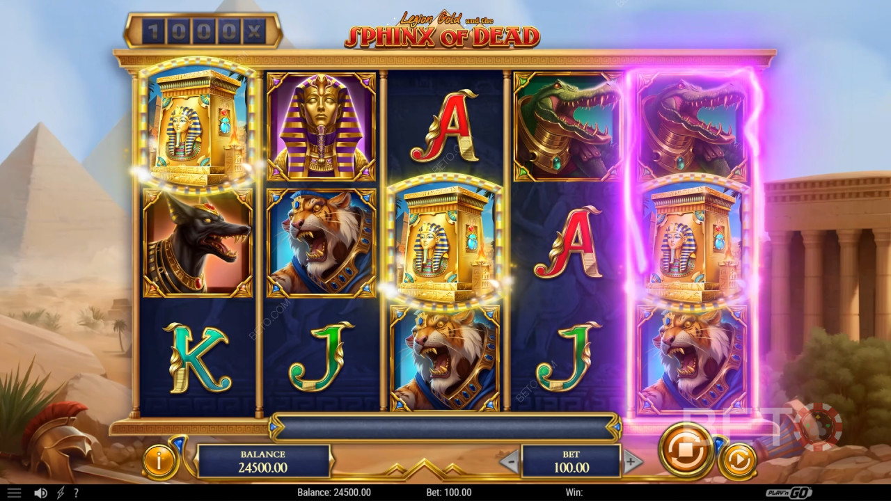 Legion Gold and the Sphinx of Dead Recenzia od BETO Slots