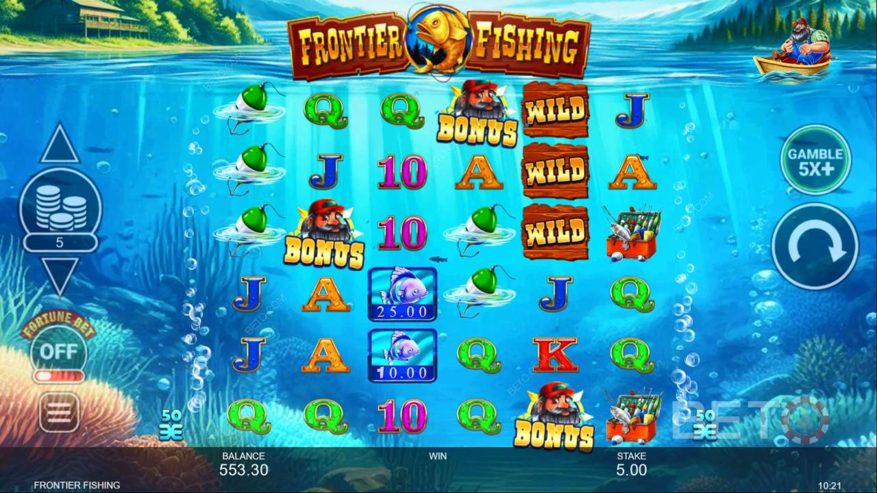 Hraničné rybárčenie Recenzia od BETO Slots