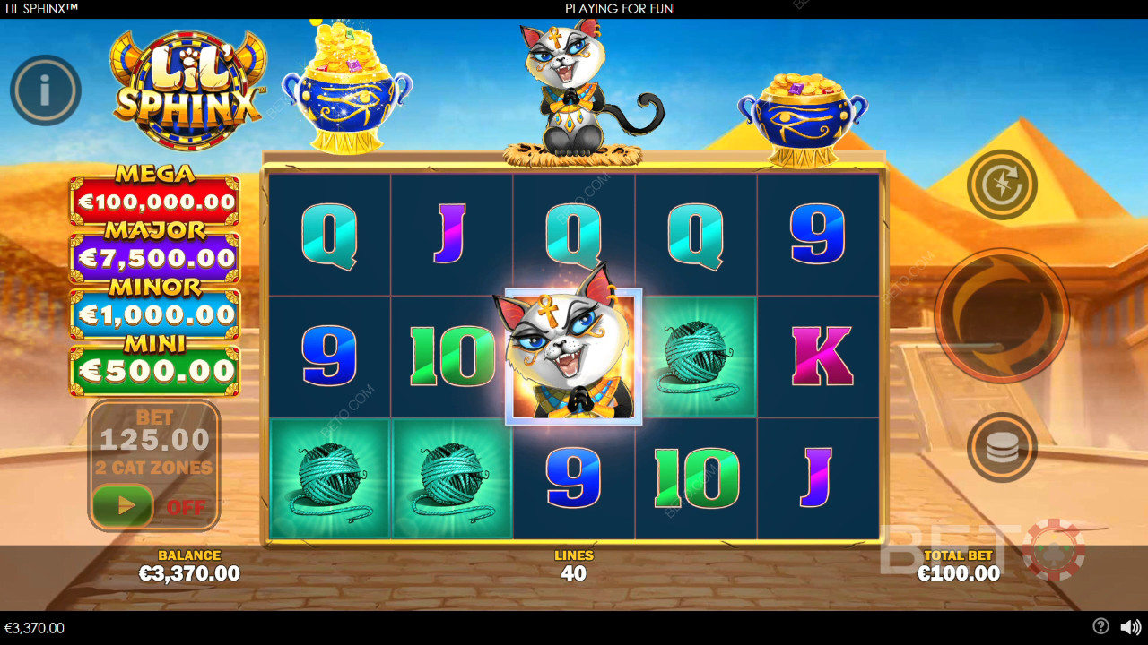 Lil Sphinx Recenzia od BETO Slots