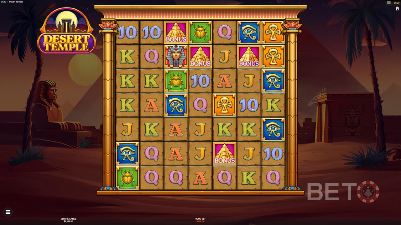 Desert Temple Recenzia od BETO Slots