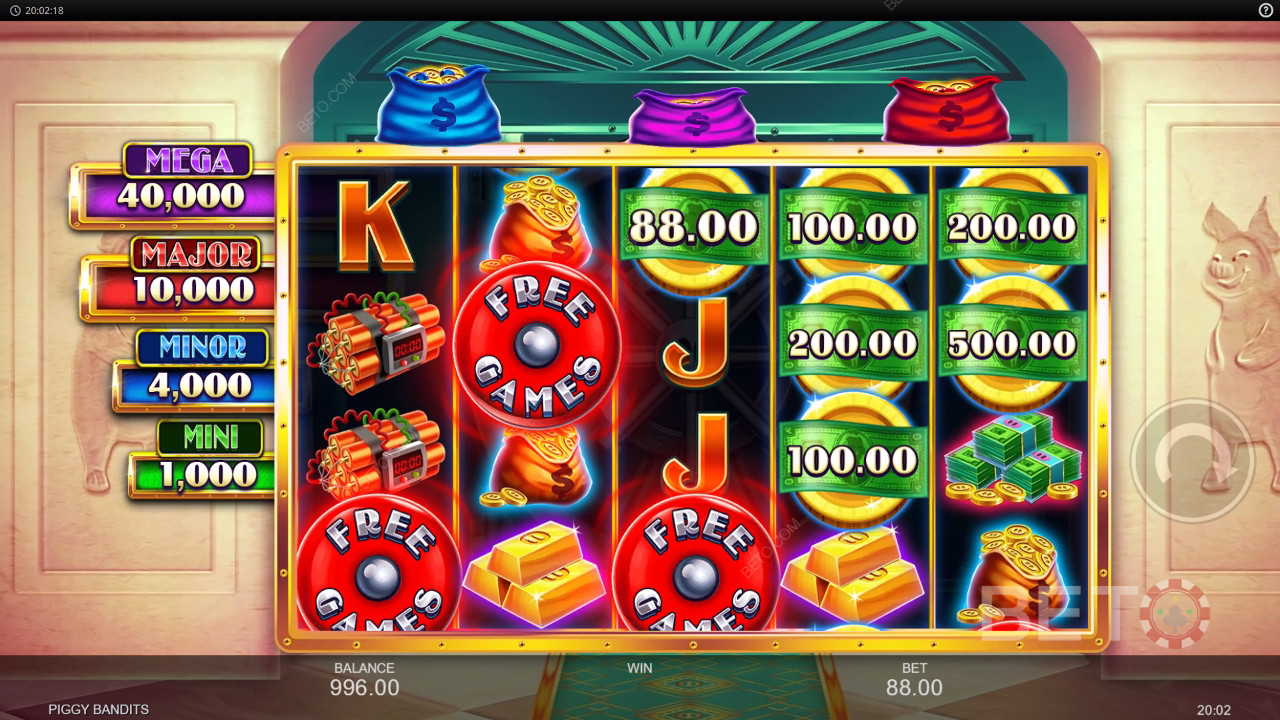 Piggy Bandits Recenzia od BETO Slots