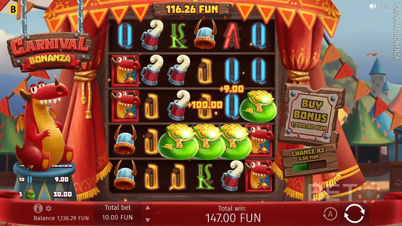 Carnival Bonanza Hrať Zadarmo