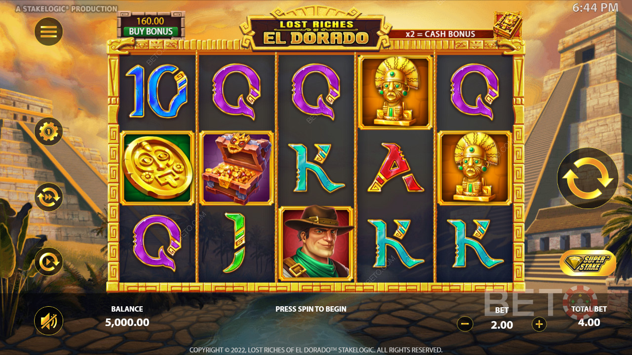 Vizuály s kultúrnou tematikou v hre Lost Riches of El Dorado