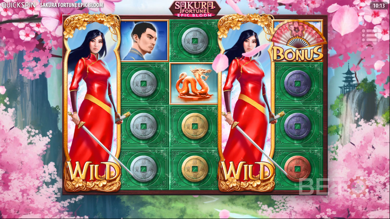 Sakura Fortune Epic Bloom Recenzia od BETO Slots