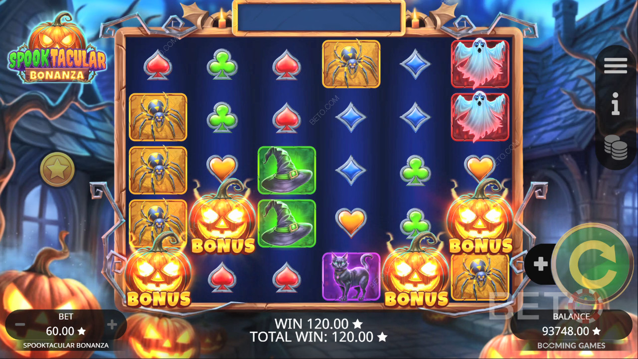 Spooktacular Bonanza Recenzia od BETO Slots