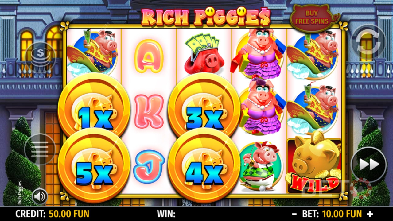 Rich Piggies Hrať Zadarmo