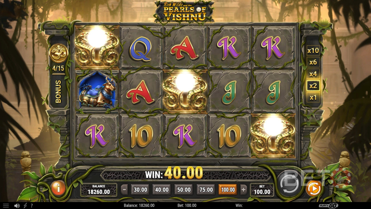 Rich Wilde and the Pearls of Vishnu Recenzia od BETO Slots