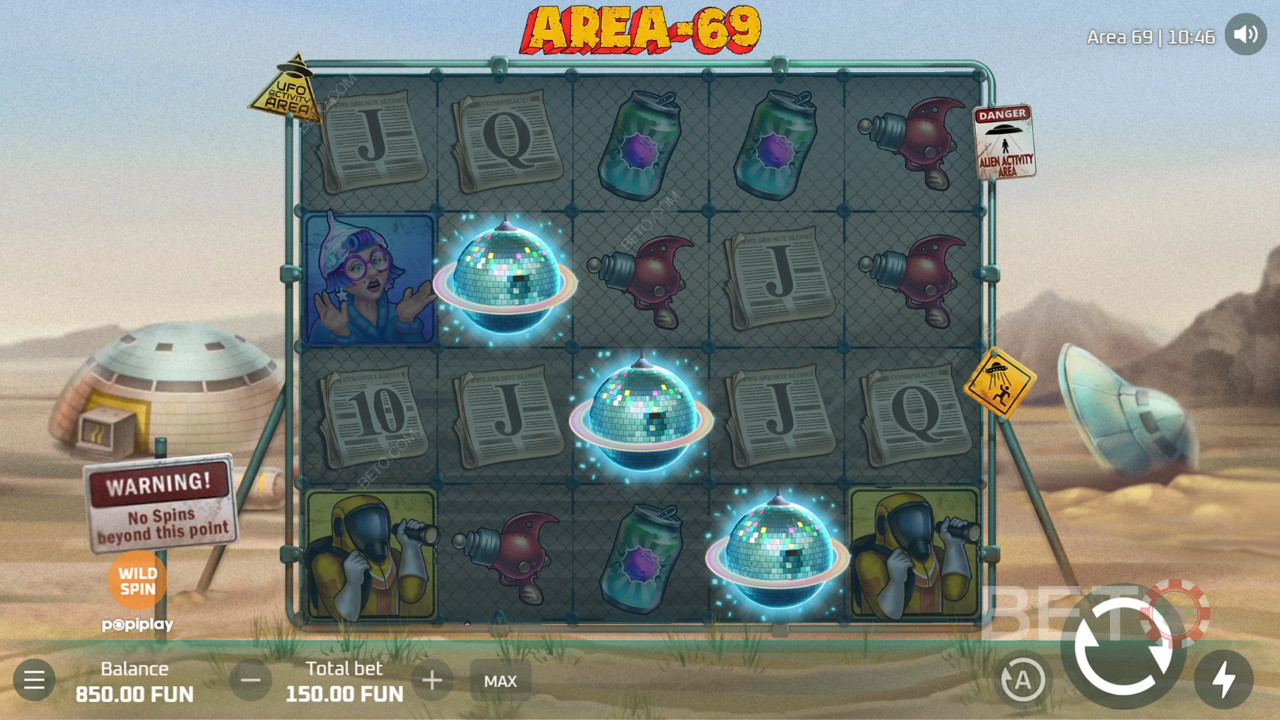 Oblasť 69 Recenzia od BETO Slots