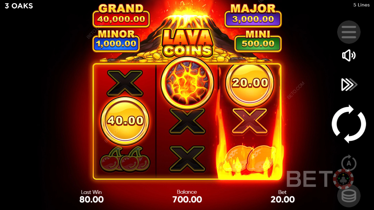 Lava Coins Recenzia od BETO Slots