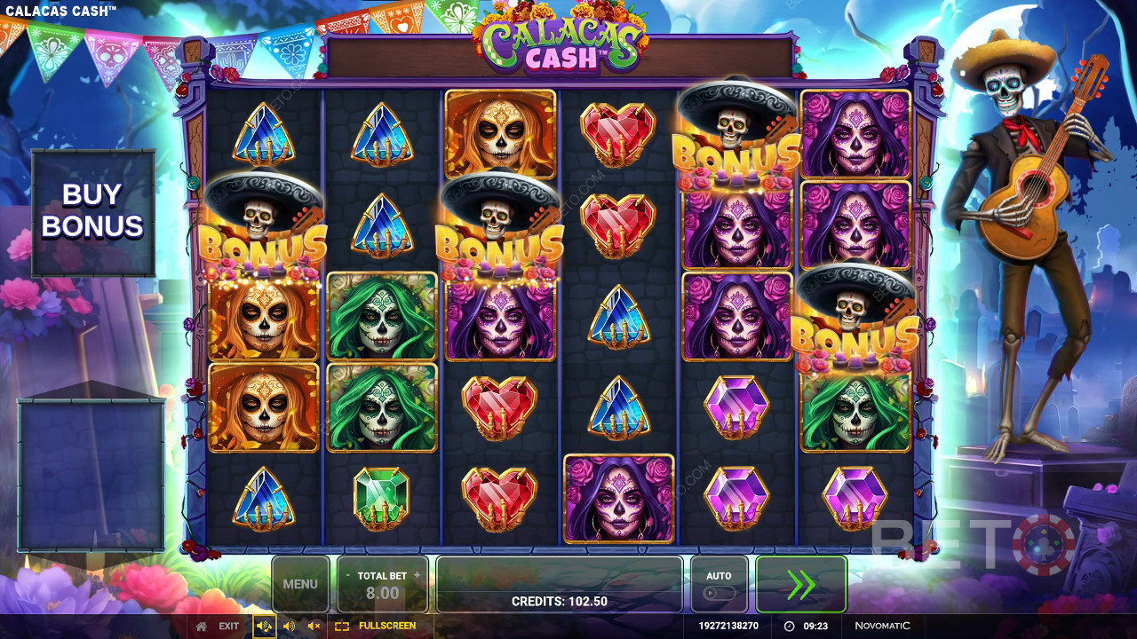 Calacas Cash Recenzia od BETO Slots