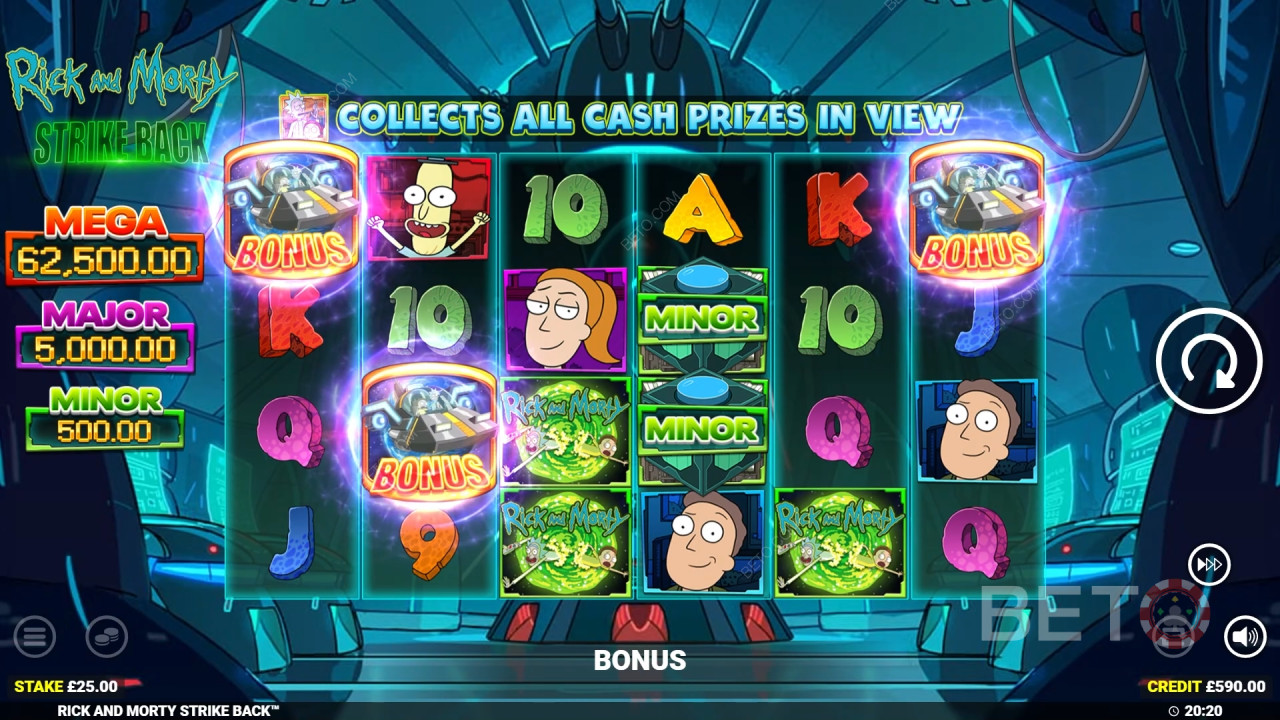 Rick And Morty Strike Back Review by BETO Slots