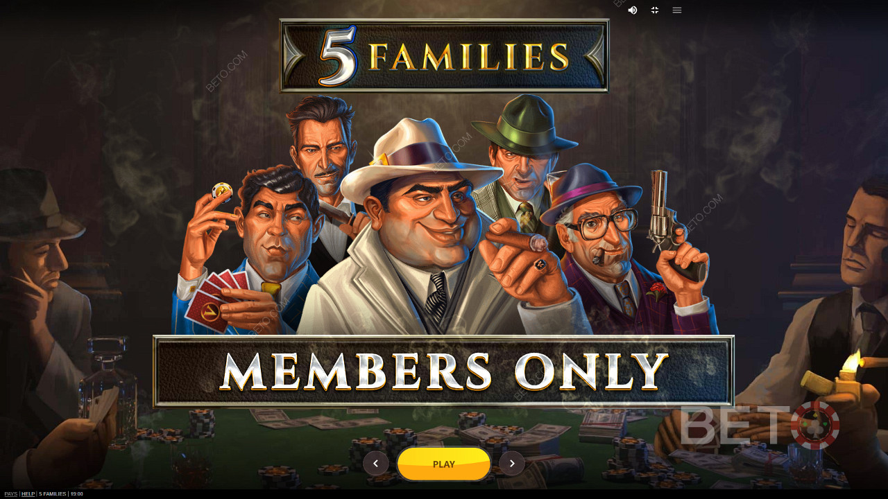 Zahrajte si poker s gangstrami v online automate 5 Families