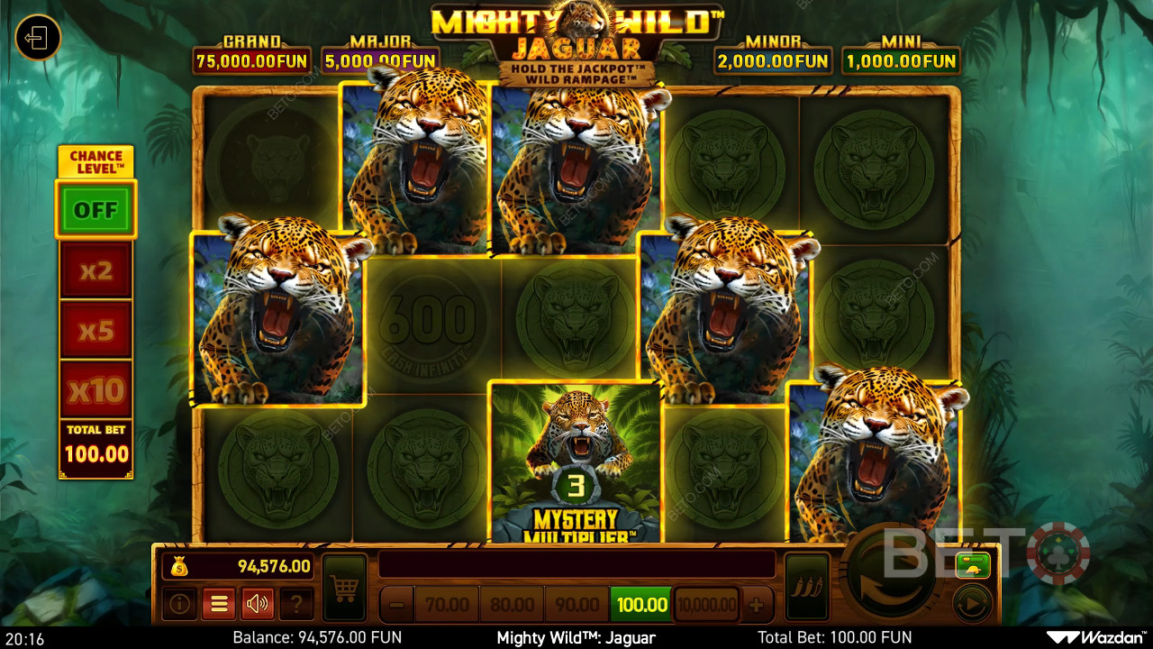 Mighty Wild: Jaguar Recenzia od BETO Slots