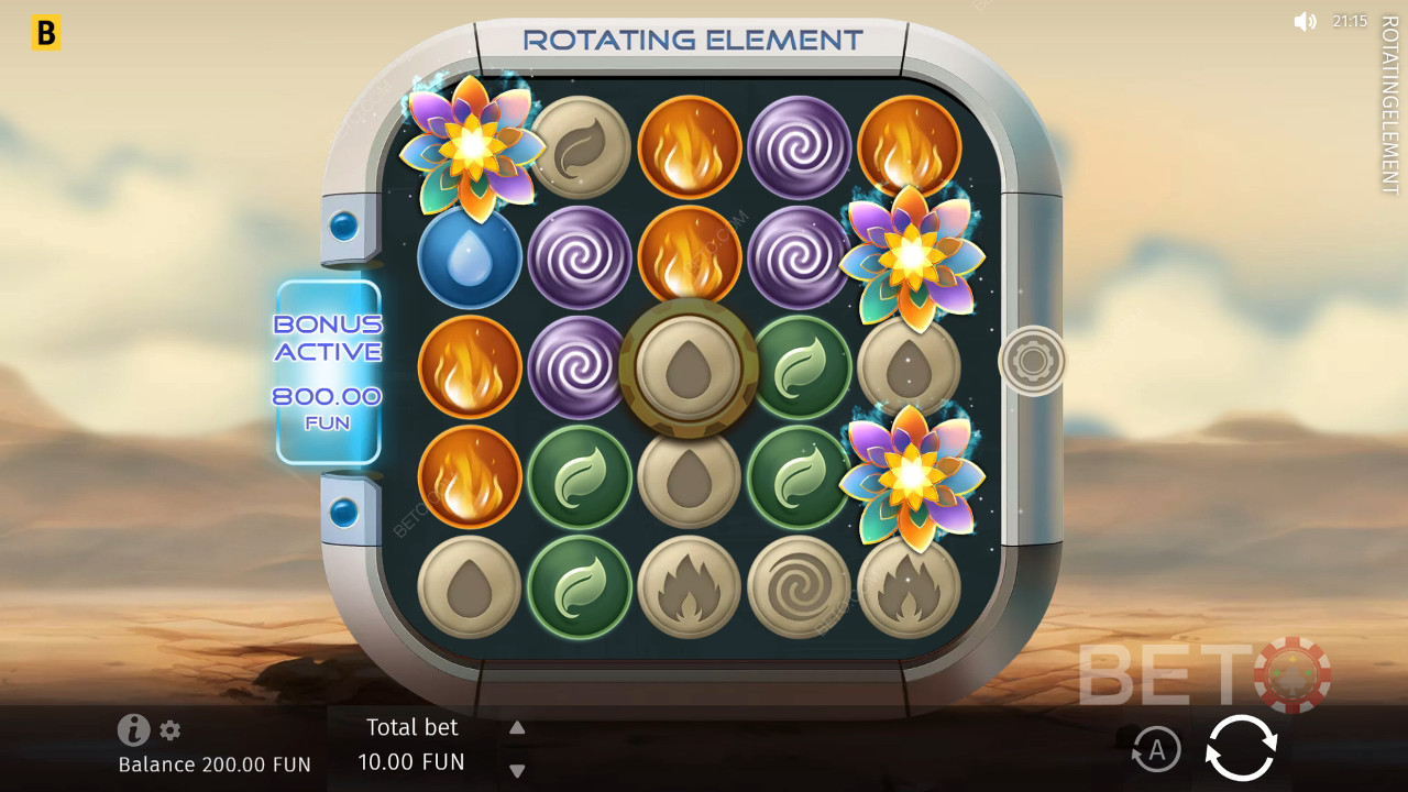 Rotujúci prvok Recenzia od BETO Slots