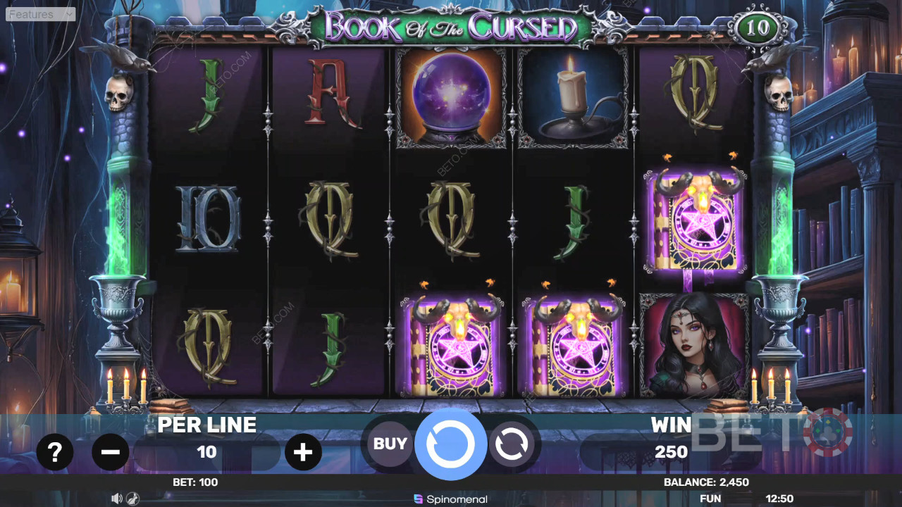 Book of the Cursed Recenzia od BETO Slots