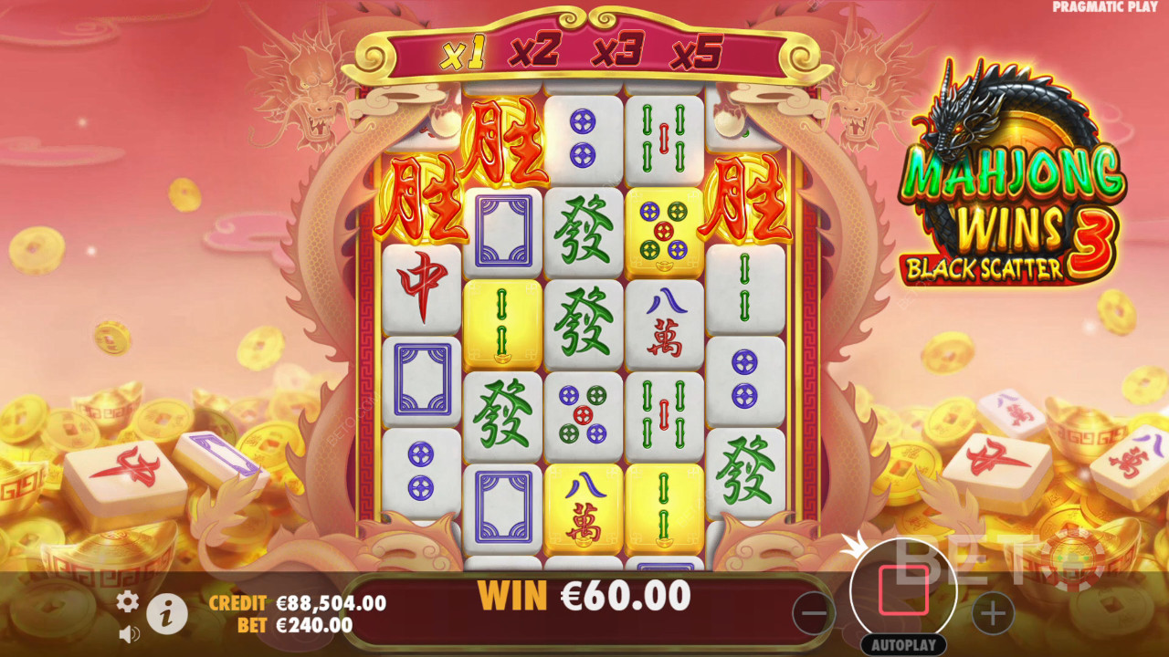 Mahjong vyhráva 3 - Black Scatter Review by BETO Slots