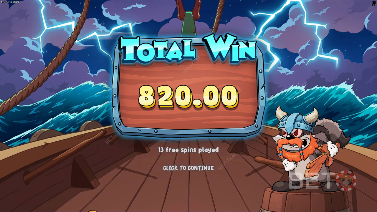Vyhrajte 10 000x Vašu stávku v Le Viking Slot Online!