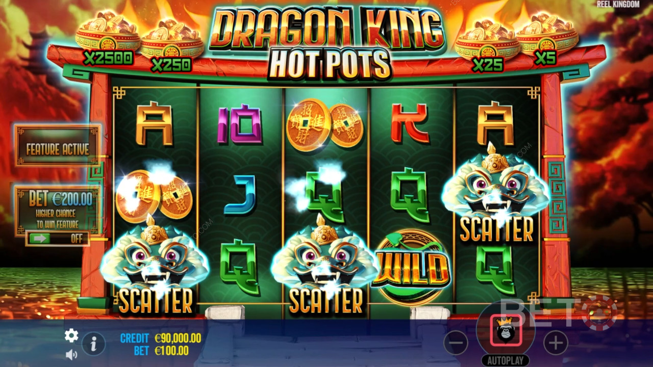 Dragon King Hot Pots Recenzia od BETO Slots