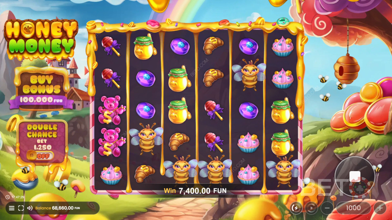 Honey Money Recenzia od BETO Slots