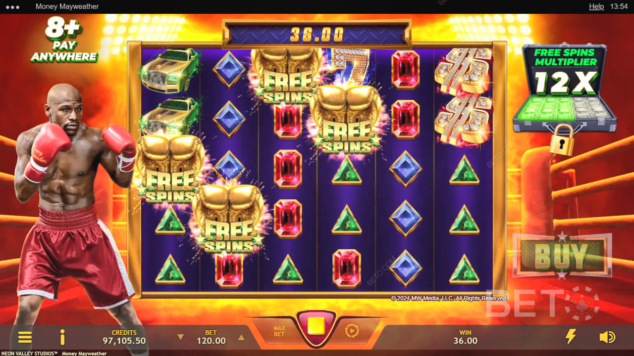 Money Mayweather Recenzia od BETO Slots