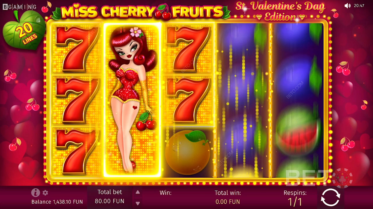 Mriežka 5x3 v Miss Cherry Fruits