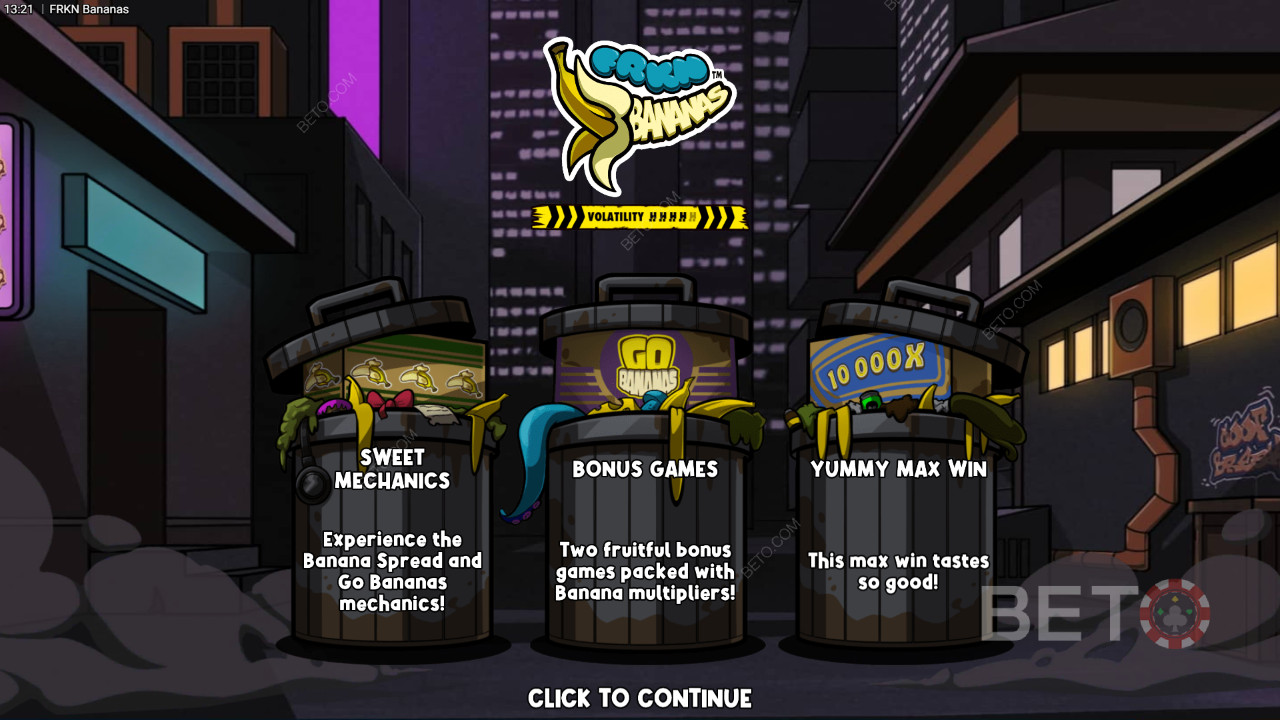 Téma a dizajn: Zany Banana Adventure