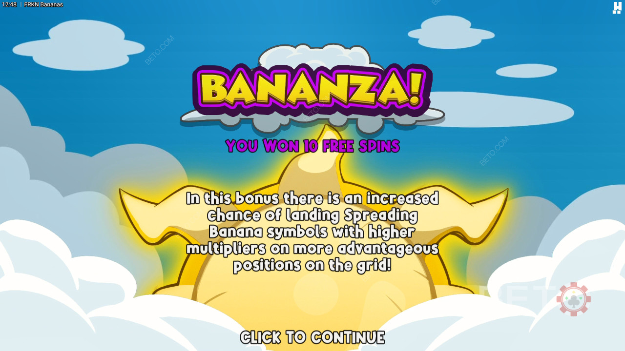 Vysvetlenie bonusových funkcií v programe FRKN Bananas Hacksaw Gaming